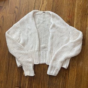Free People Chunky Knit Cardigan xs